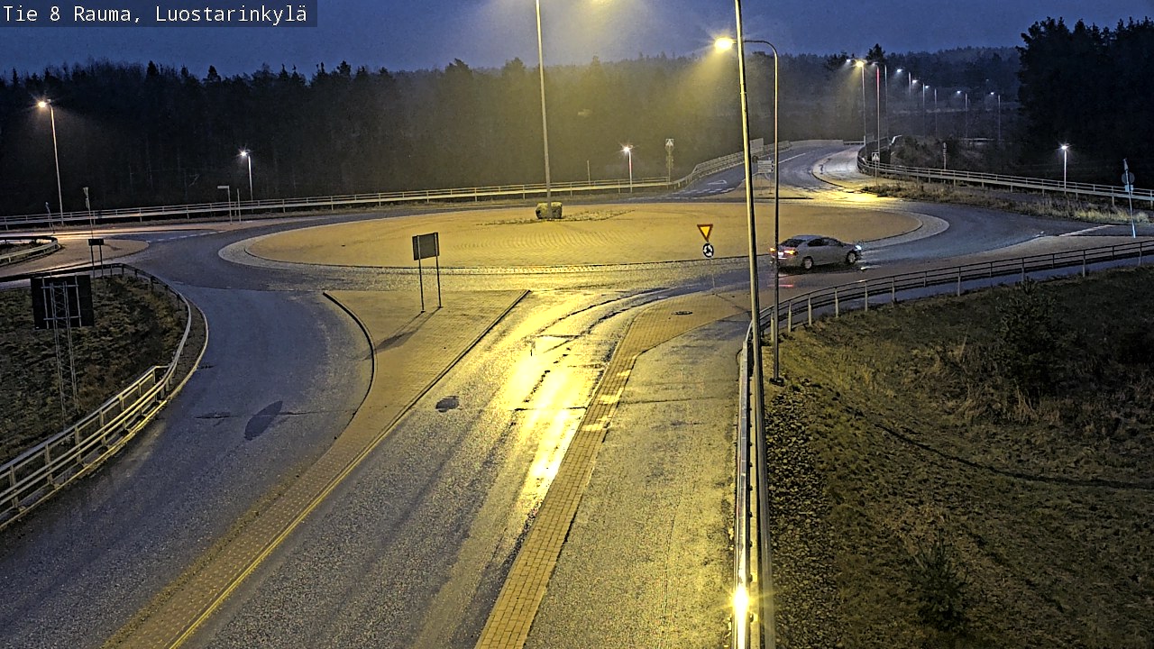 Weather Camera Image Road 8 Rauma, Luostarinkylä, Rauma, Satakunta