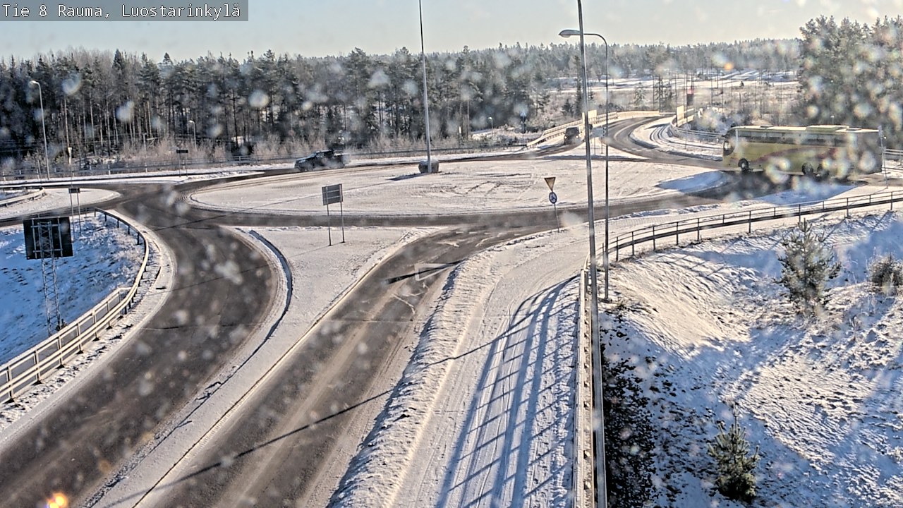 Weather Camera Image Road 8 Rauma, Luostarinkylä, Rauma, Satakunta