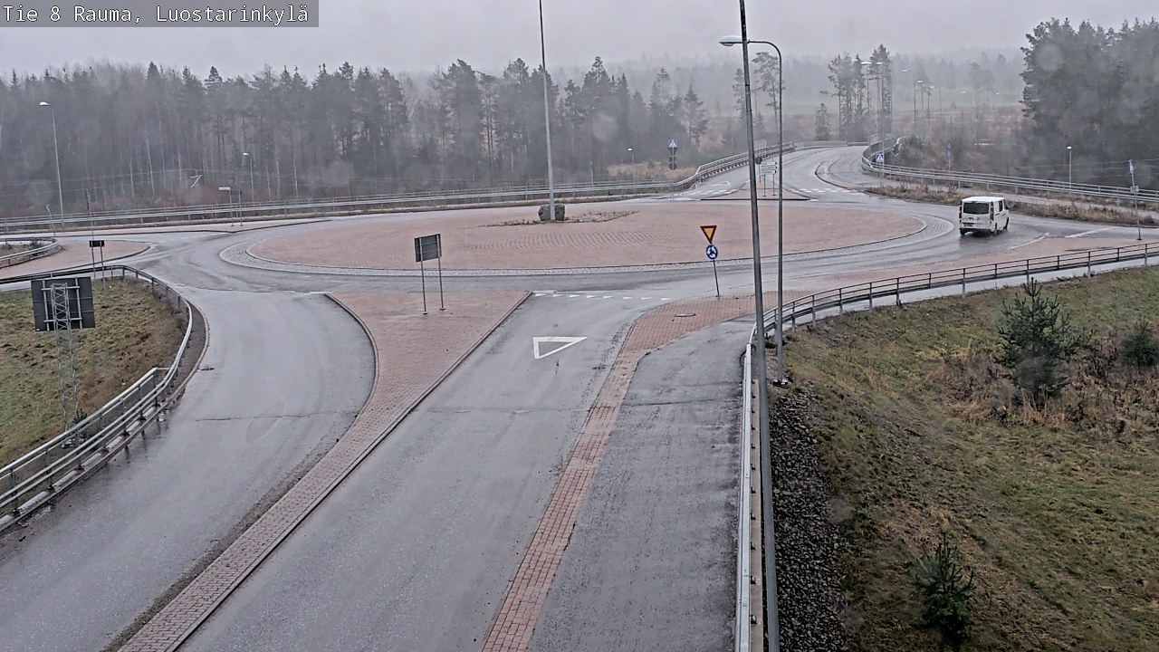 Weather Camera Image Road 8 Rauma, Luostarinkylä, Rauma, Satakunta