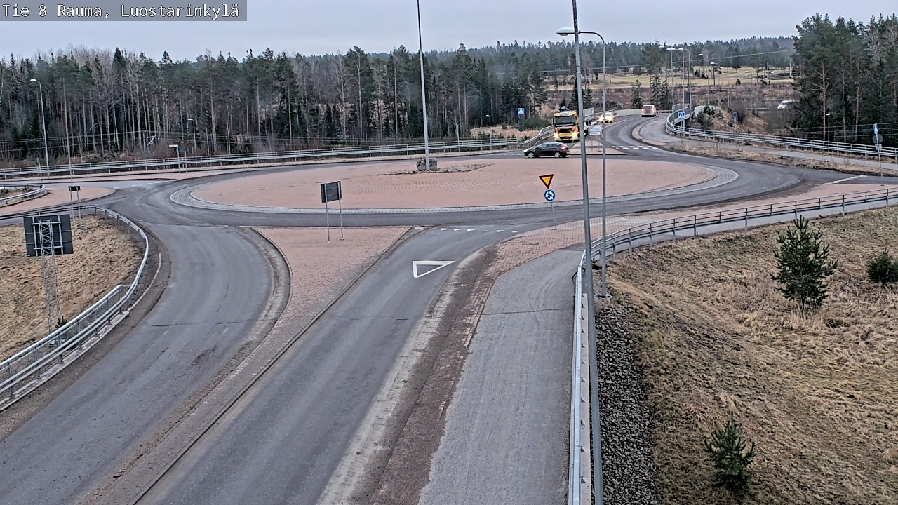 Kelikamerat Kuva Tie 8 Rauma, Luostarinkylä, Rauma, Satakunta