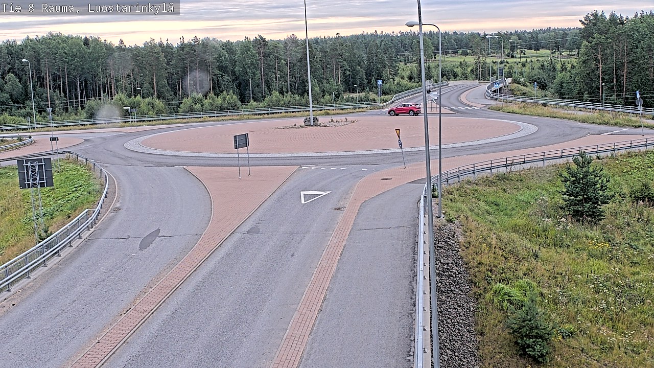 Weather Camera Image Road 8 Rauma, Luostarinkylä, Rauma, Satakunta