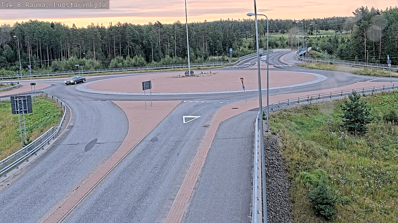 Weather Camera Image Road 8 Rauma, Luostarinkylä, Rauma, Satakunta