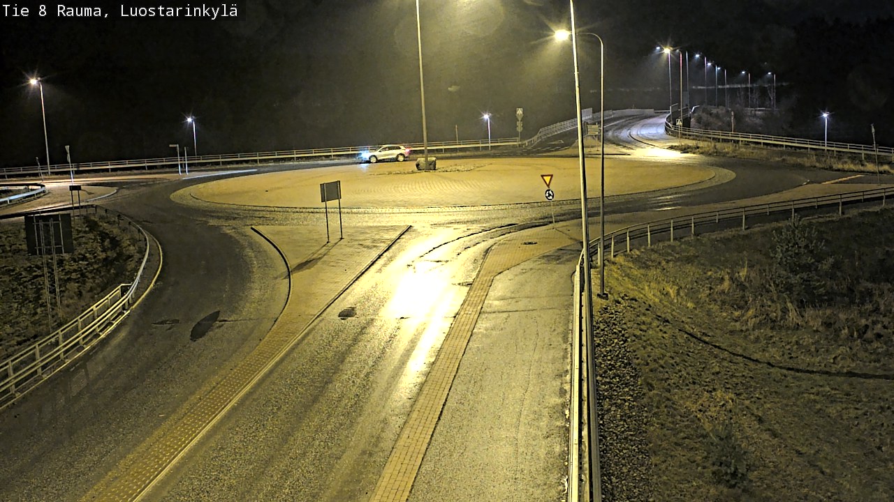 Weather Camera Image Road 8 Rauma, Luostarinkylä, Rauma, Satakunta