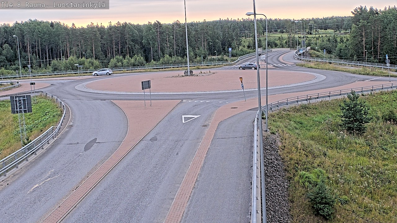 Weather Camera Image Road 8 Rauma, Luostarinkylä, Rauma, Satakunta
