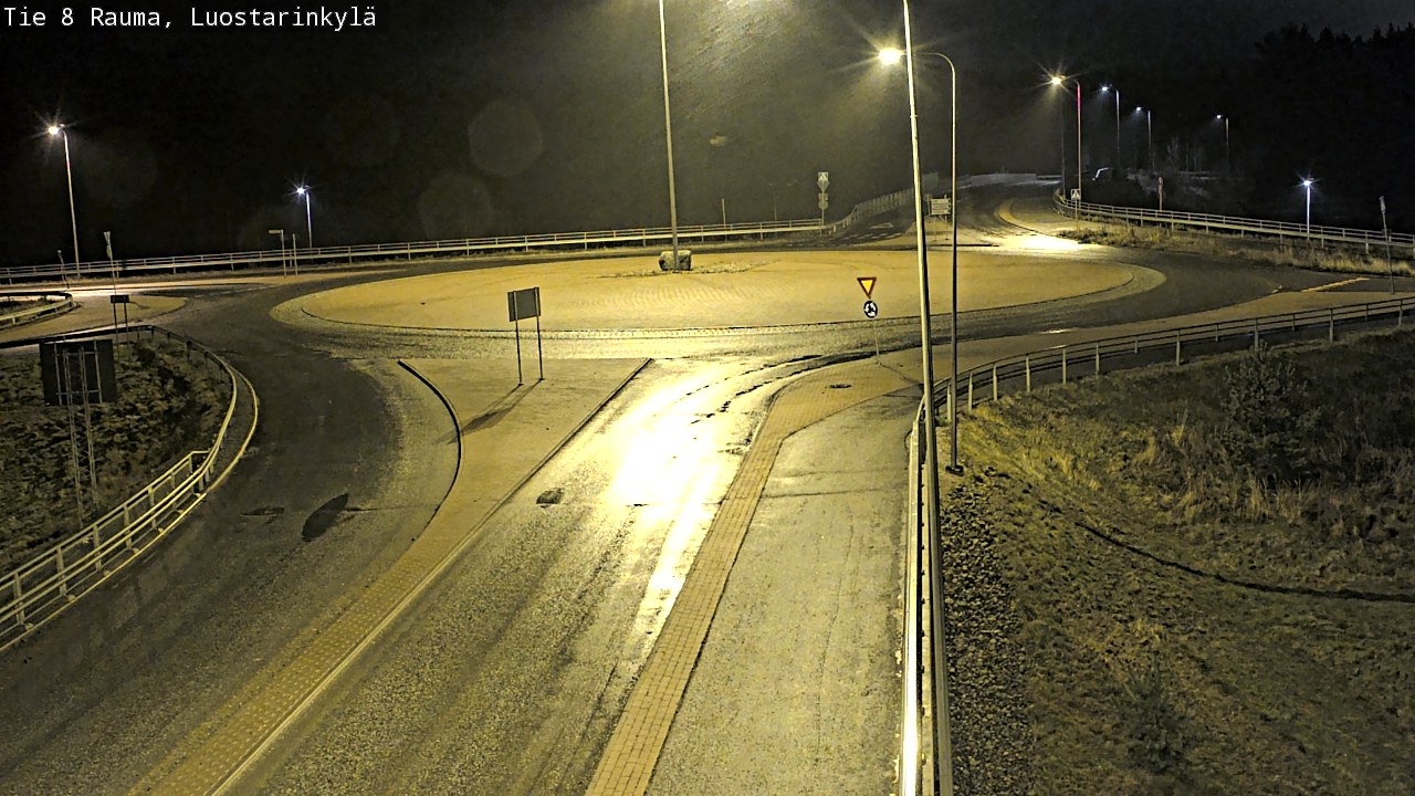 Weather Camera Image Road 8 Rauma, Luostarinkylä, Rauma, Satakunta