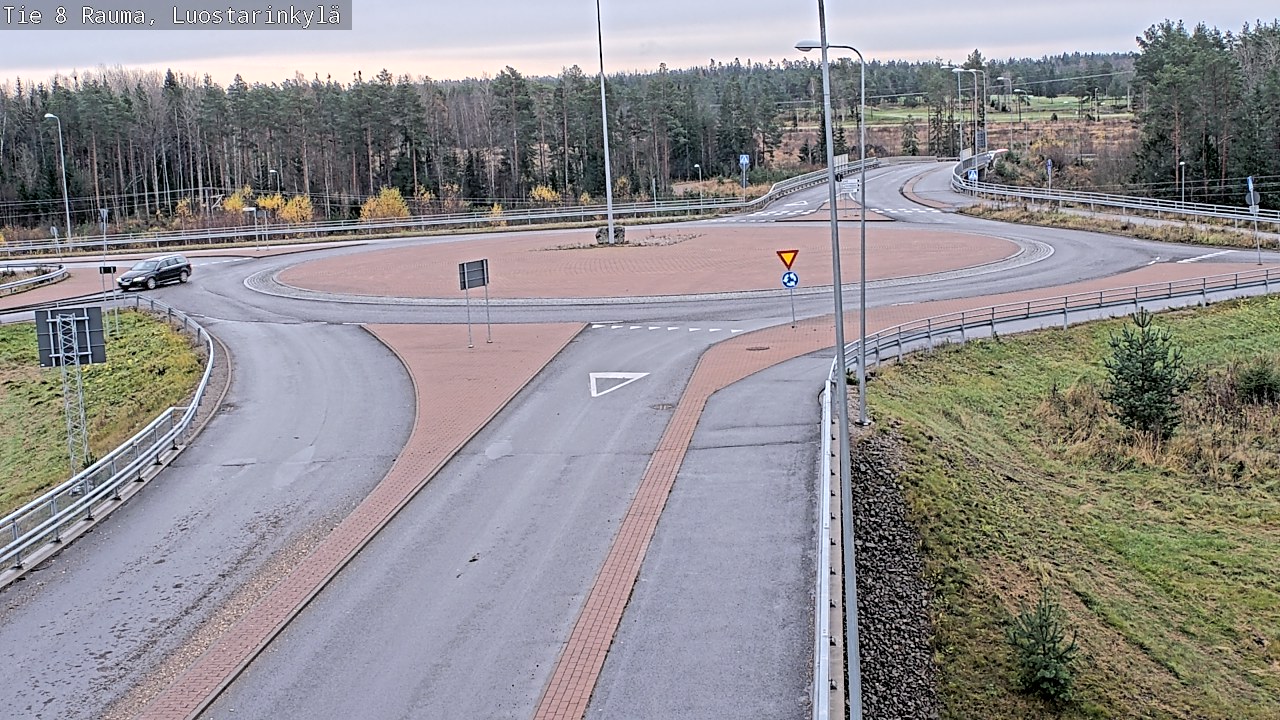 Kelikamerat Kuva Tie 8 Rauma, Luostarinkylä, Rauma, Satakunta