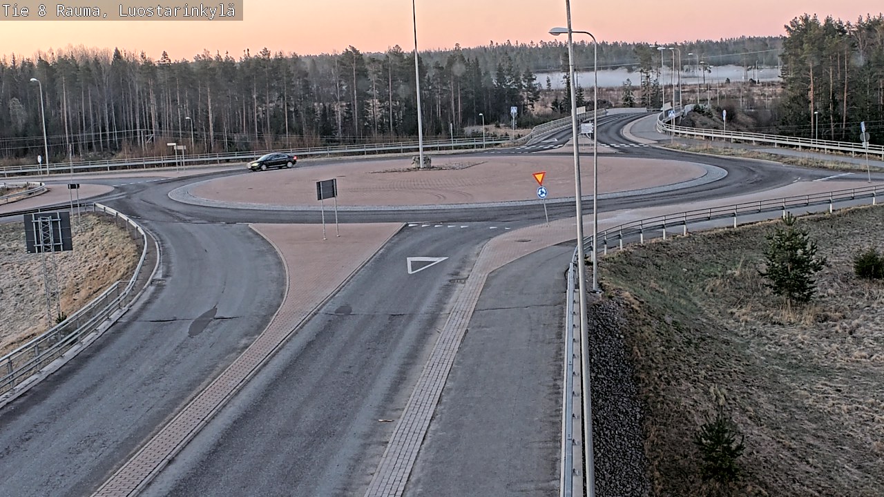 Kelikamerat Kuva Tie 8 Rauma, Luostarinkylä, Rauma, Satakunta