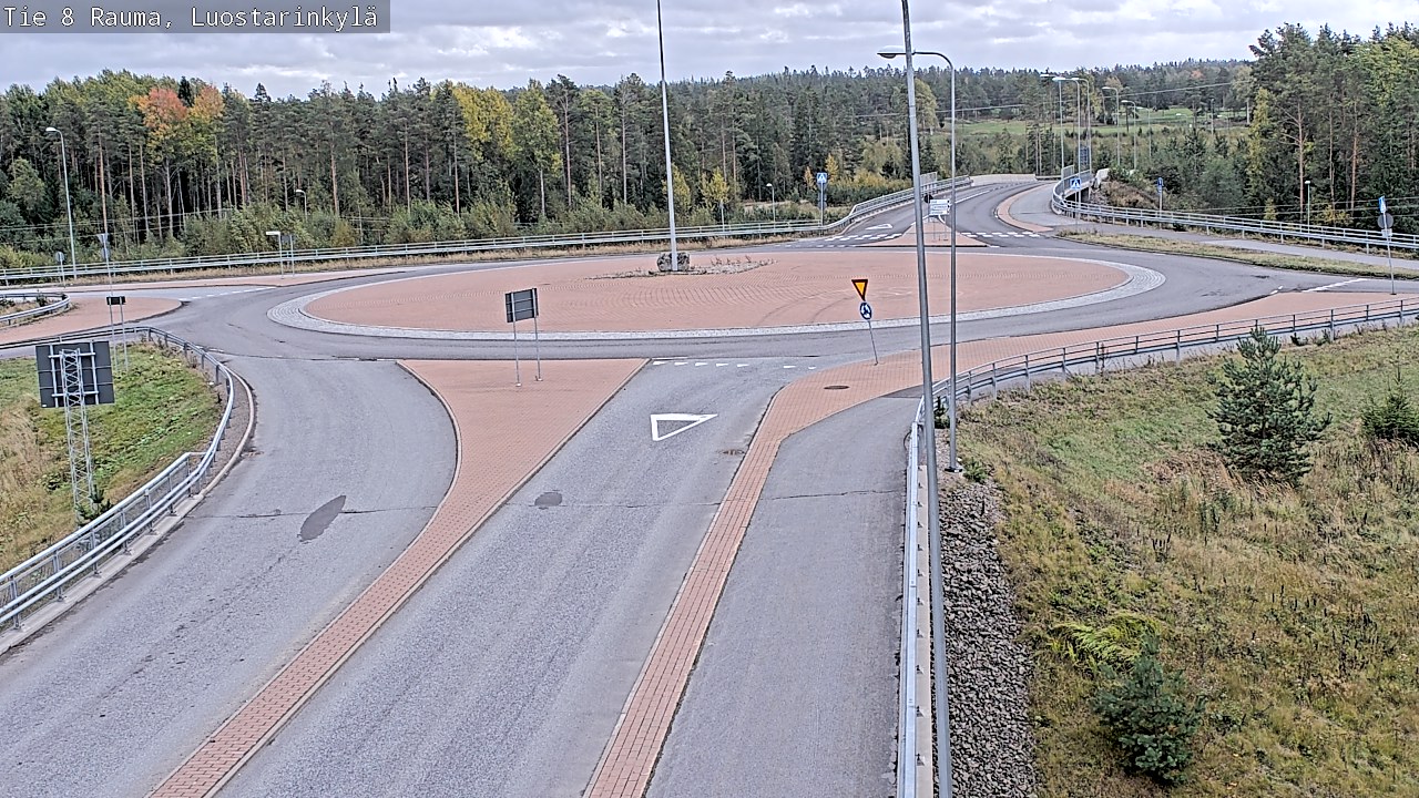 Kelikamerat Kuva Tie 8 Rauma, Luostarinkylä, Rauma, Satakunta