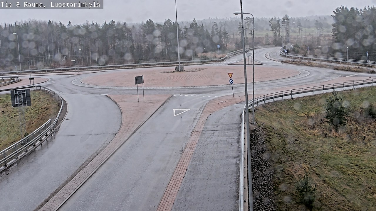 Weather Camera Image Road 8 Rauma, Luostarinkylä, Rauma, Satakunta