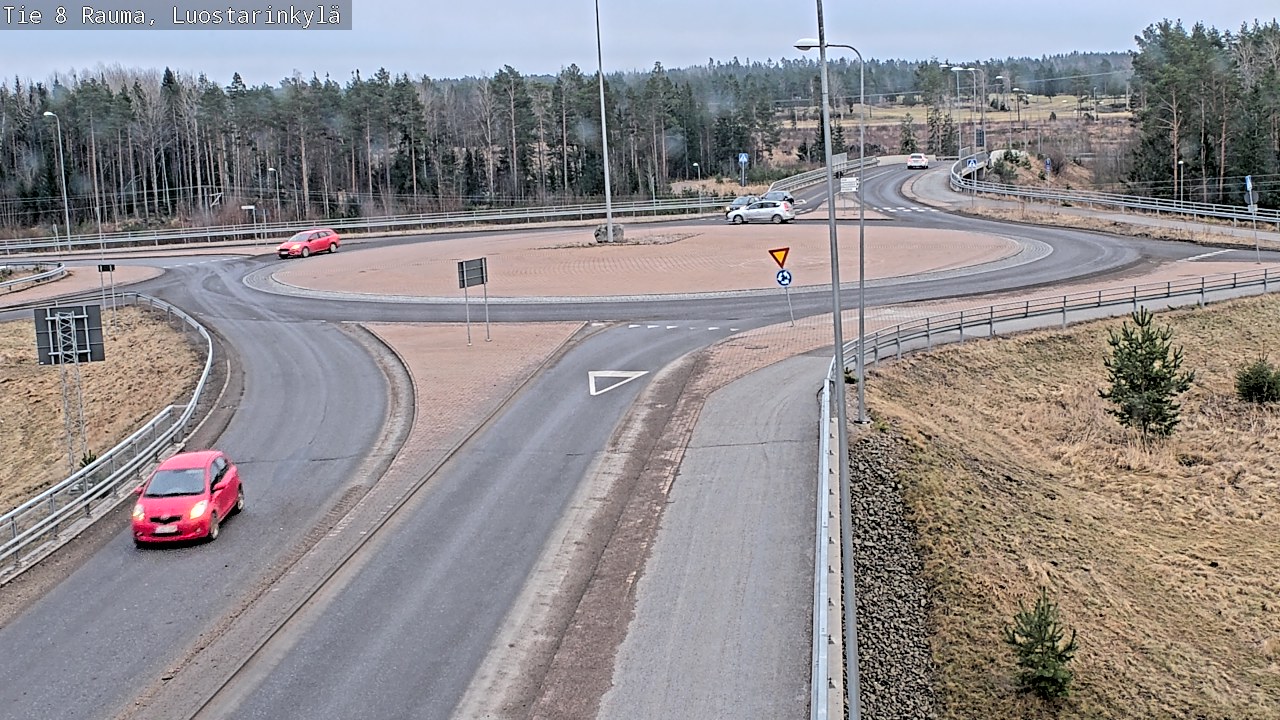 Kelikamerat Kuva Tie 8 Rauma, Luostarinkylä, Rauma, Satakunta