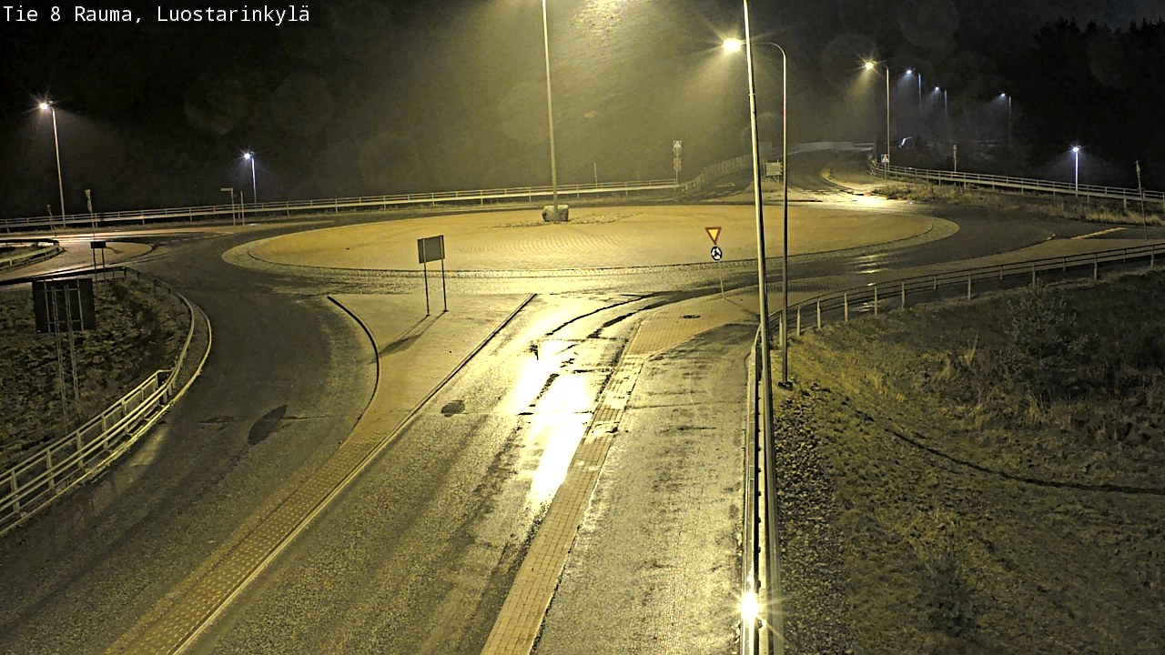 Weather Camera Image Road 8 Rauma, Luostarinkylä, Rauma, Satakunta