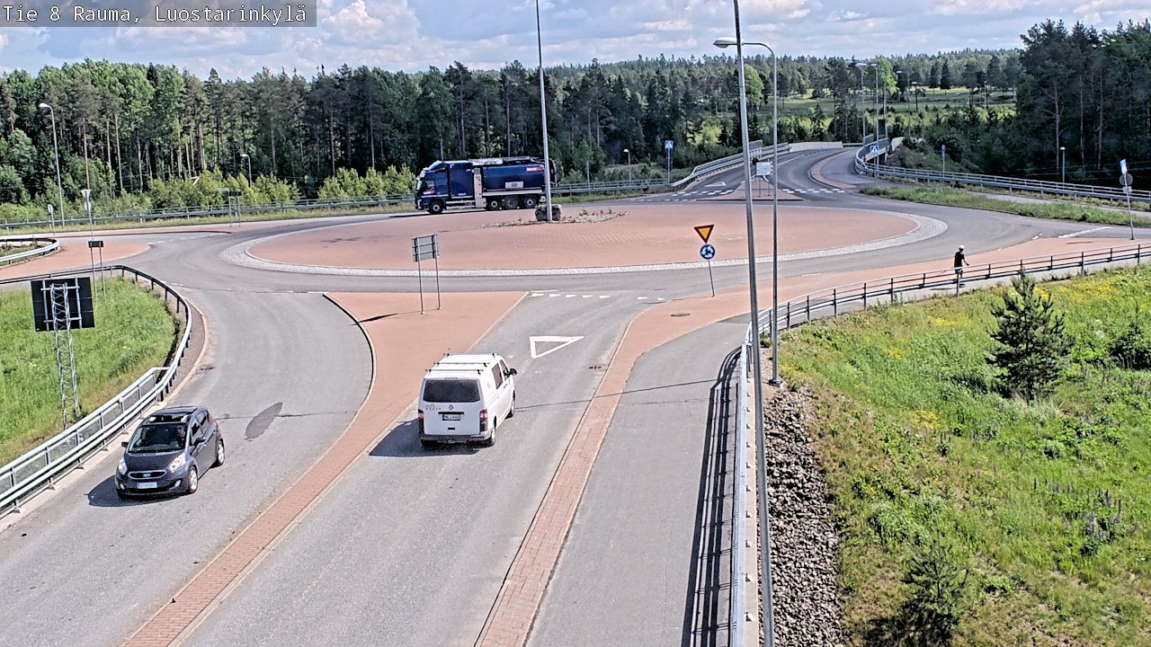 Kelikamerat Kuva Tie 8 Rauma, Luostarinkylä, Rauma, Satakunta