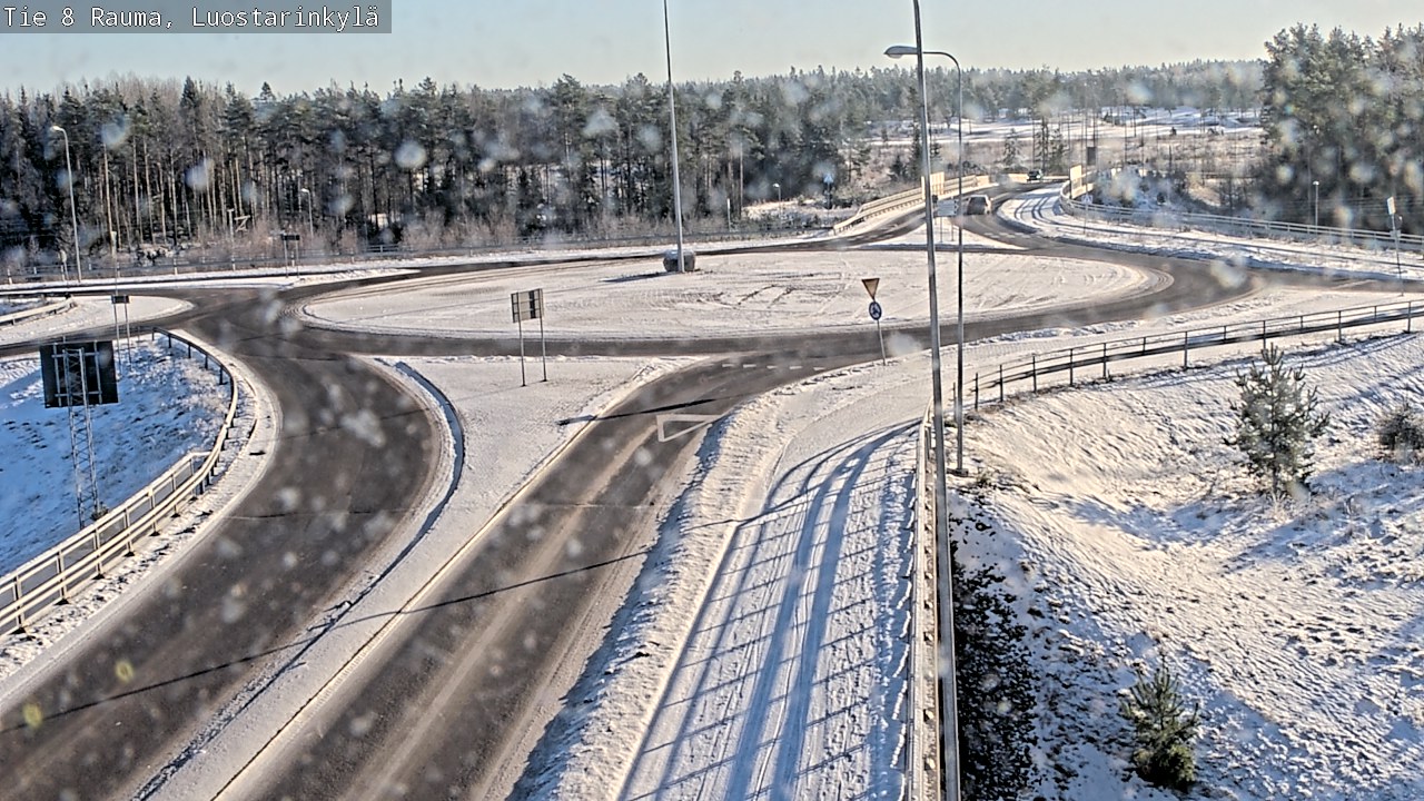 Weather Camera Image Road 8 Rauma, Luostarinkylä, Rauma, Satakunta