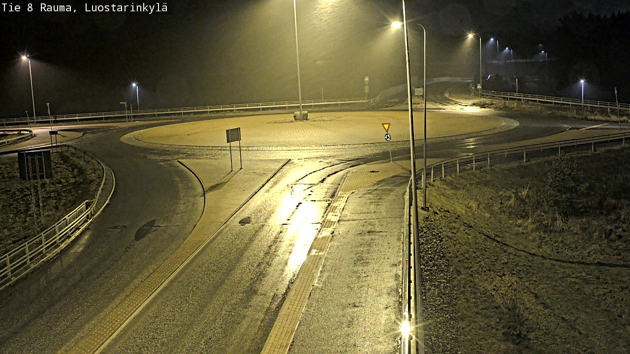 Weather Camera Image Road 8 Rauma, Luostarinkylä, Rauma, Satakunta