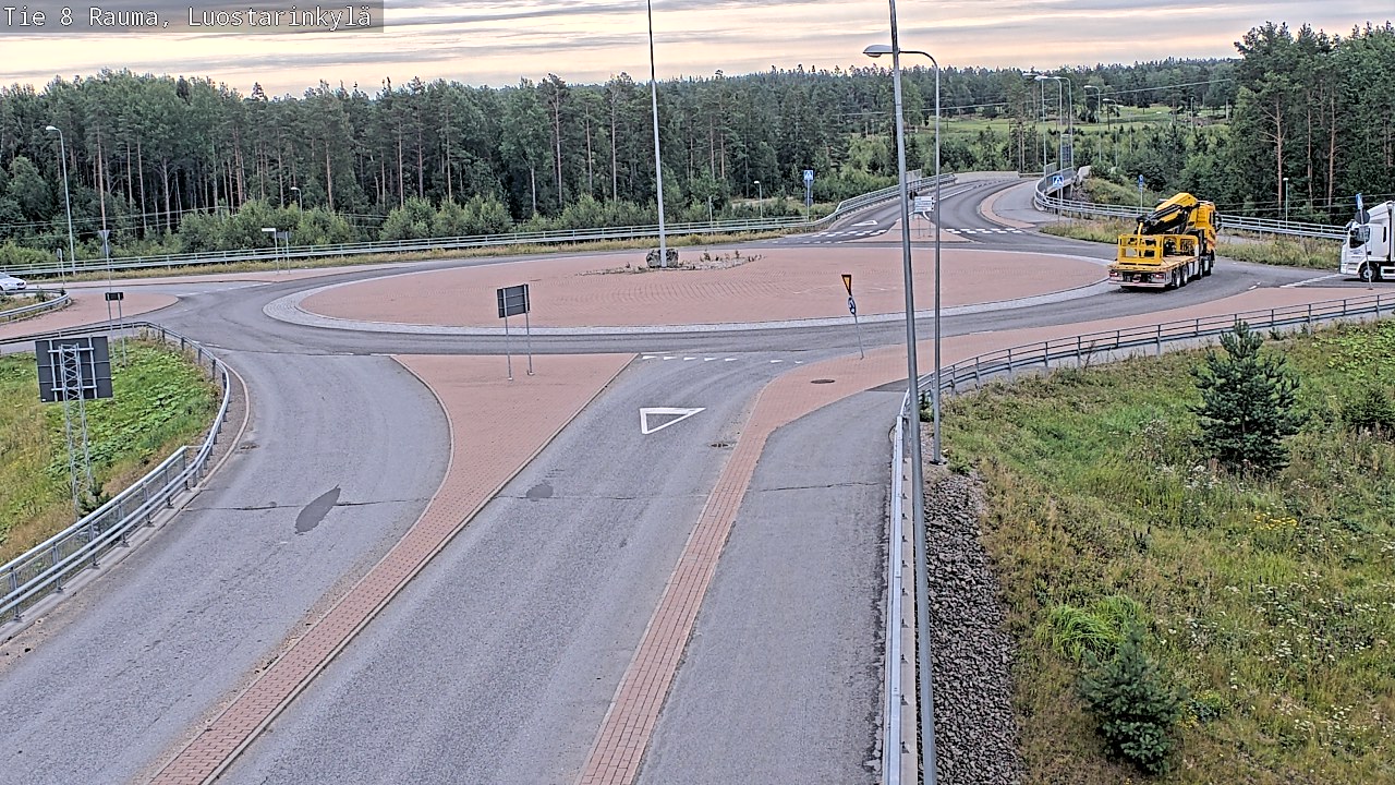 Weather Camera Image Road 8 Rauma, Luostarinkylä, Rauma, Satakunta