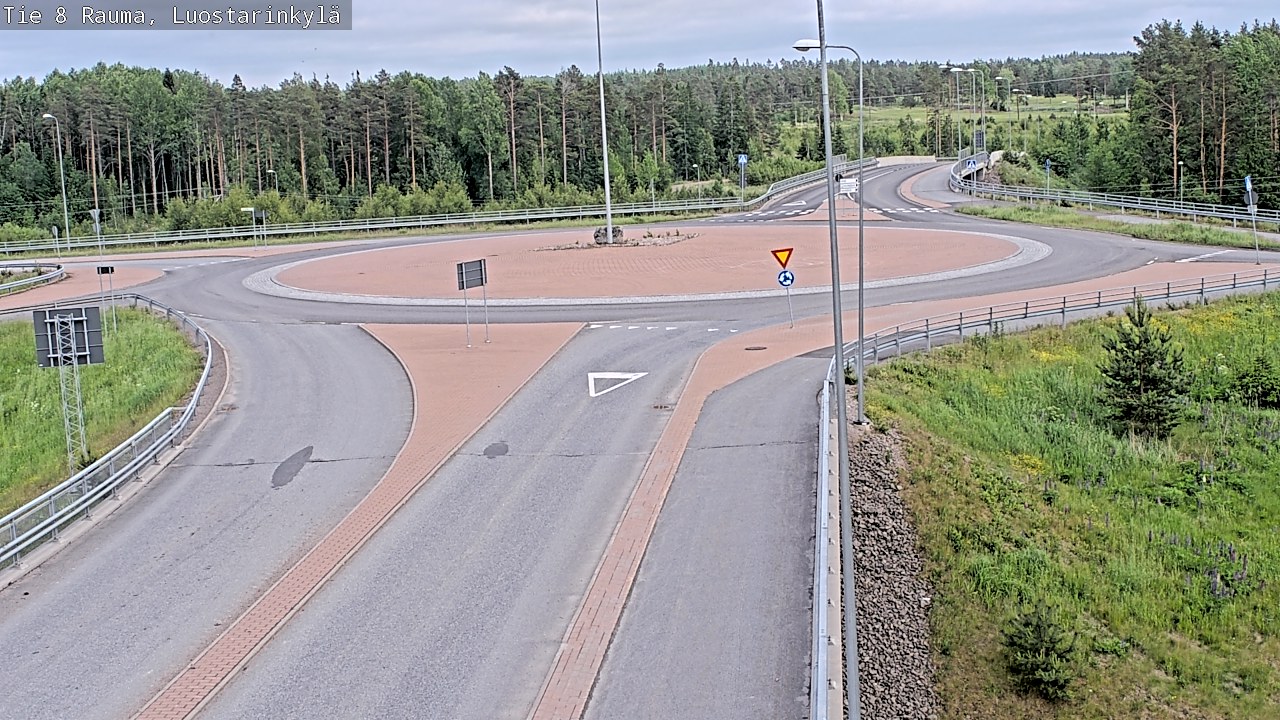 Kelikamerat Kuva Tie 8 Rauma, Luostarinkylä, Rauma, Satakunta