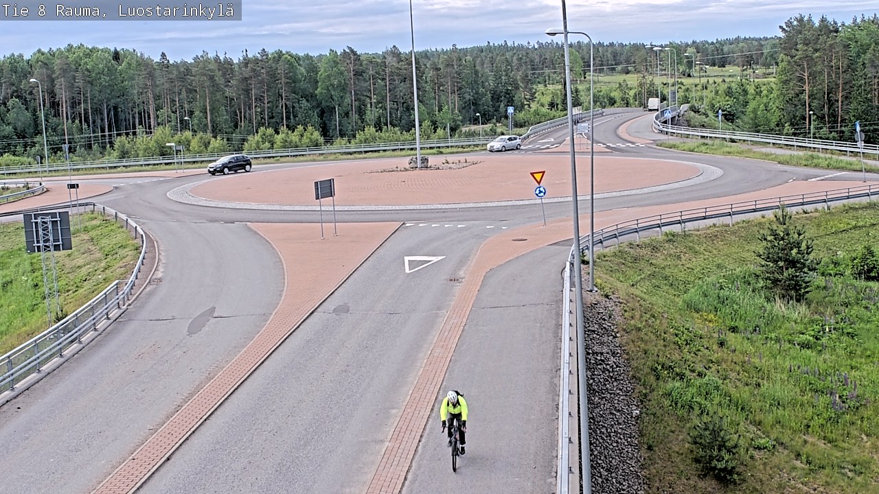 Kelikamerat Kuva Tie 8 Rauma, Luostarinkylä, Rauma, Satakunta