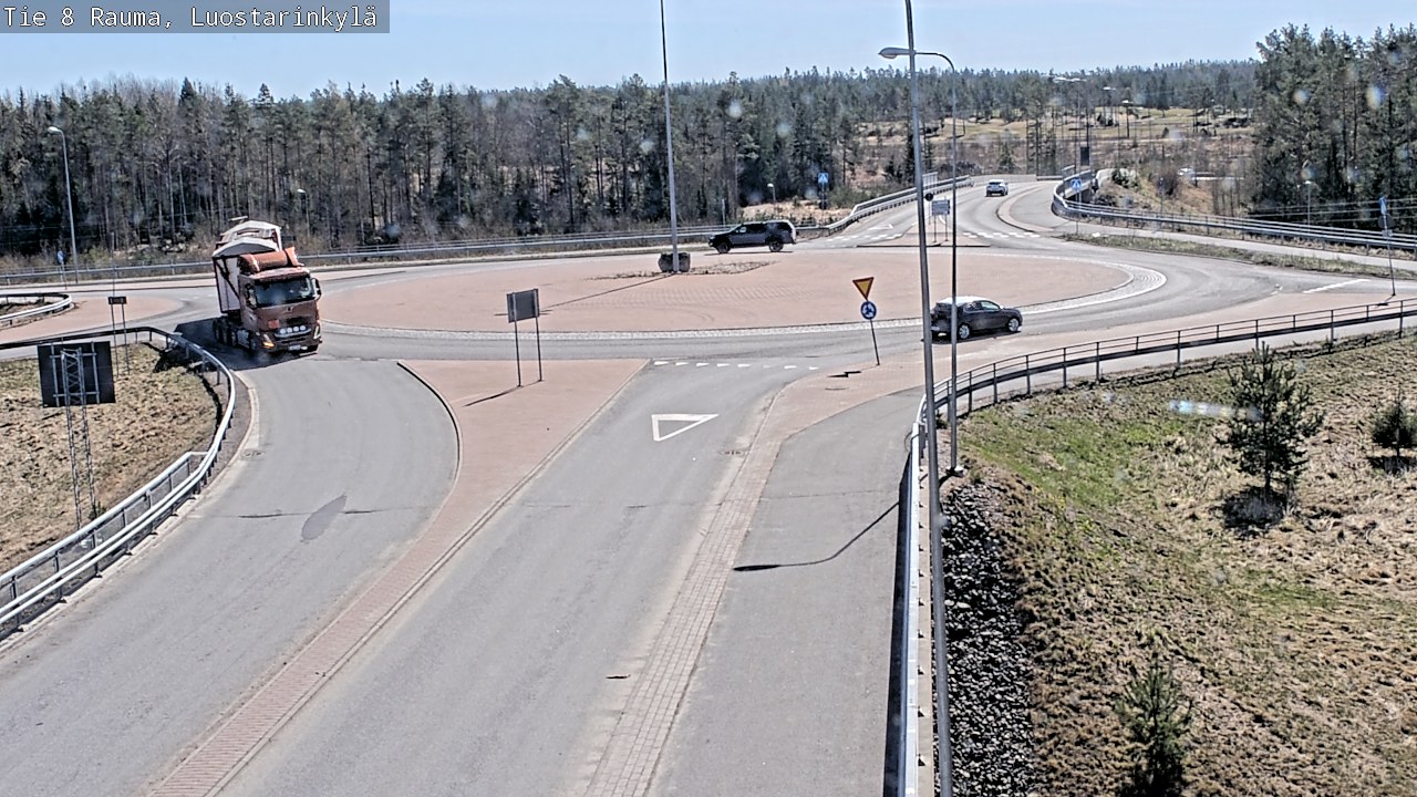 Kelikamerat Kuva Tie 8 Rauma, Luostarinkylä, Rauma, Satakunta