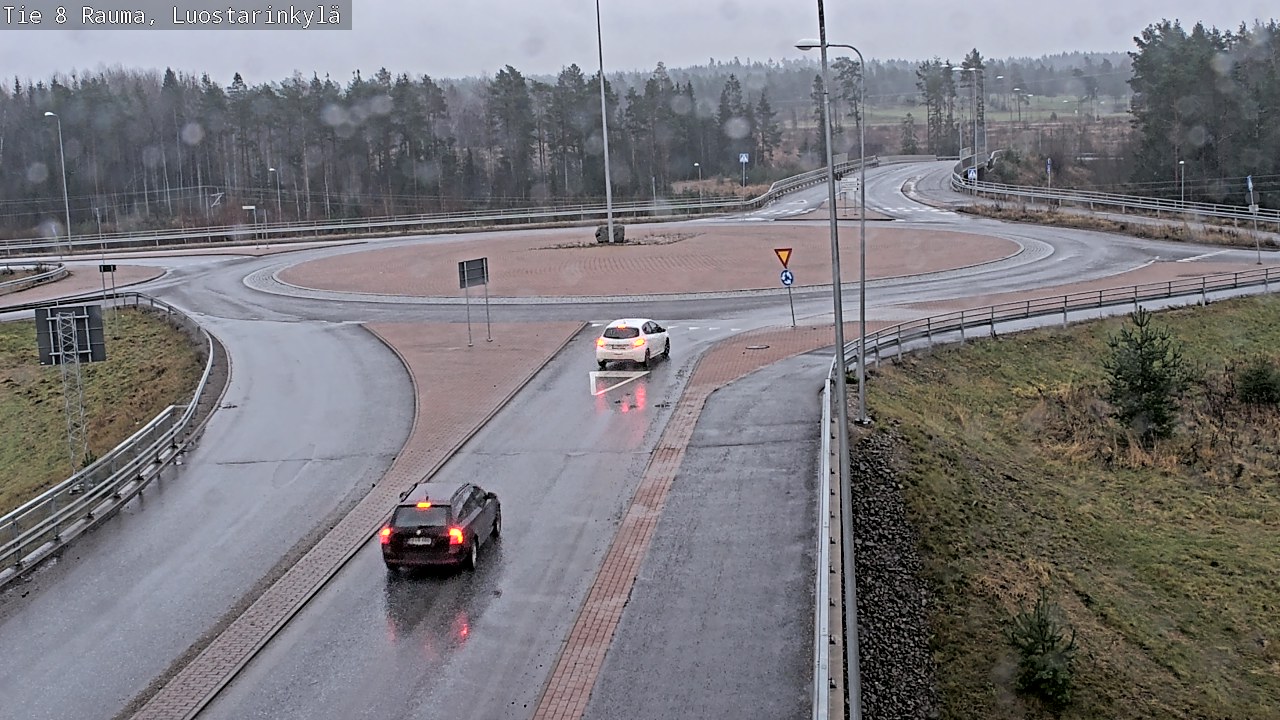 Weather Camera Image Road 8 Rauma, Luostarinkylä, Rauma, Satakunta