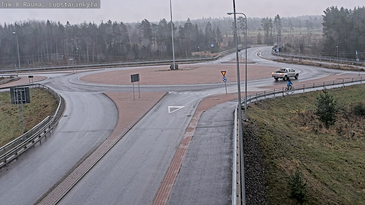 Weather Camera Image Road 8 Rauma, Luostarinkylä, Rauma, Satakunta