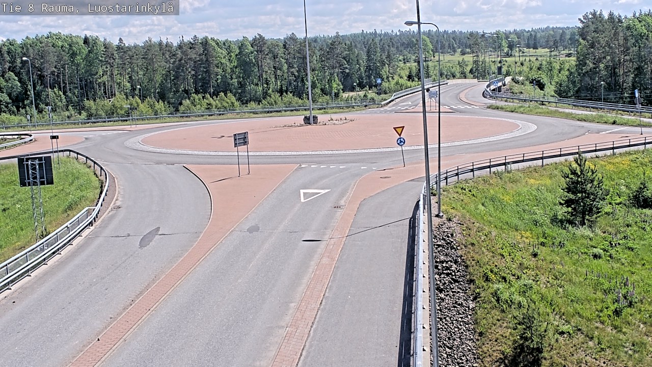 Kelikamerat Kuva Tie 8 Rauma, Luostarinkylä, Rauma, Satakunta