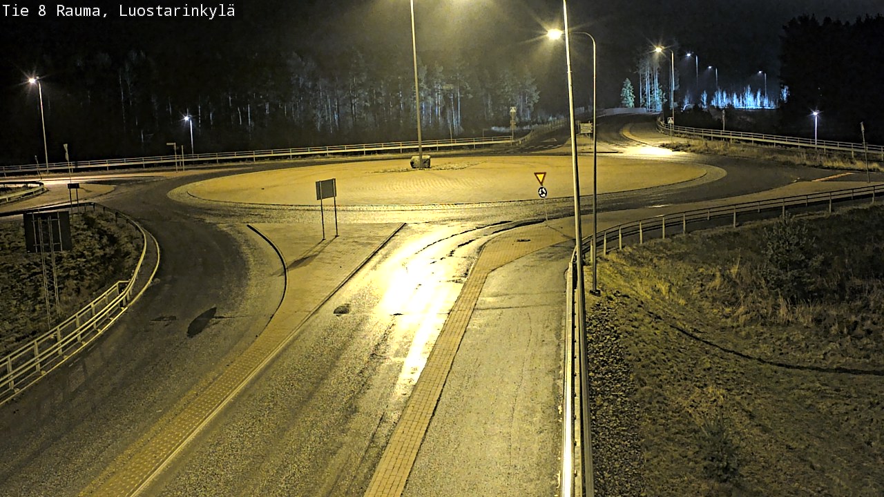 Weather Camera Image Road 8 Rauma, Luostarinkylä, Rauma, Satakunta