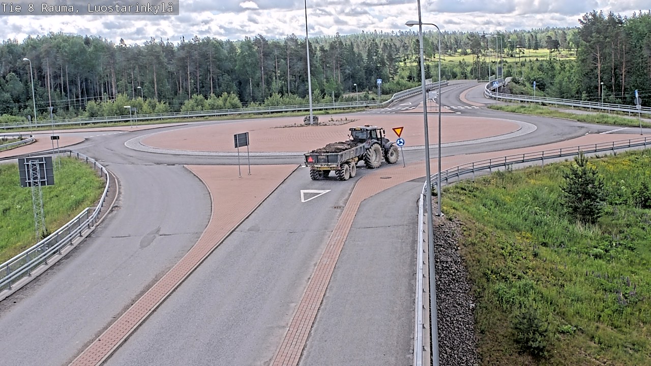 Kelikamerat Kuva Tie 8 Rauma, Luostarinkylä, Rauma, Satakunta