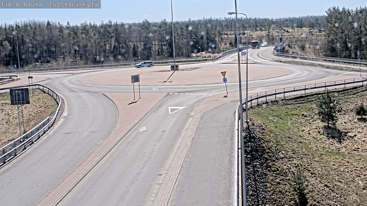 Kelikamerat Kuva Tie 8 Rauma, Luostarinkylä, Rauma, Satakunta