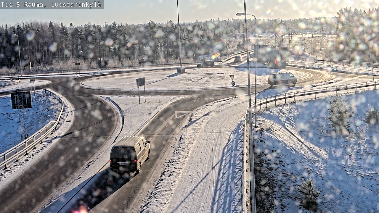 Weather Camera Image Road 8 Rauma, Luostarinkylä, Rauma, Satakunta
