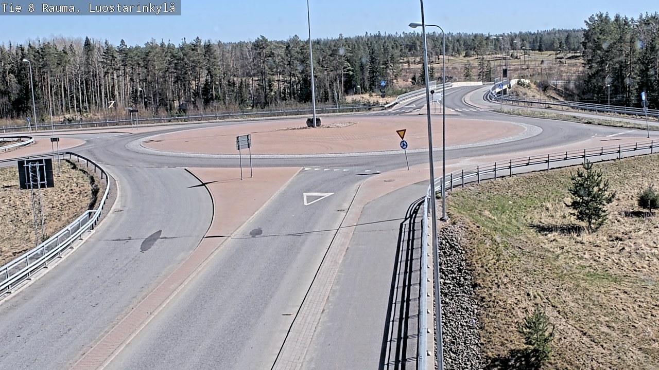 Kelikamerat Kuva Tie 8 Rauma, Luostarinkylä, Rauma, Satakunta
