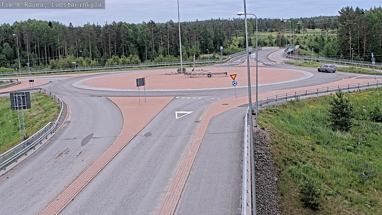 Kelikamerat Kuva Tie 8 Rauma, Luostarinkylä, Rauma, Satakunta
