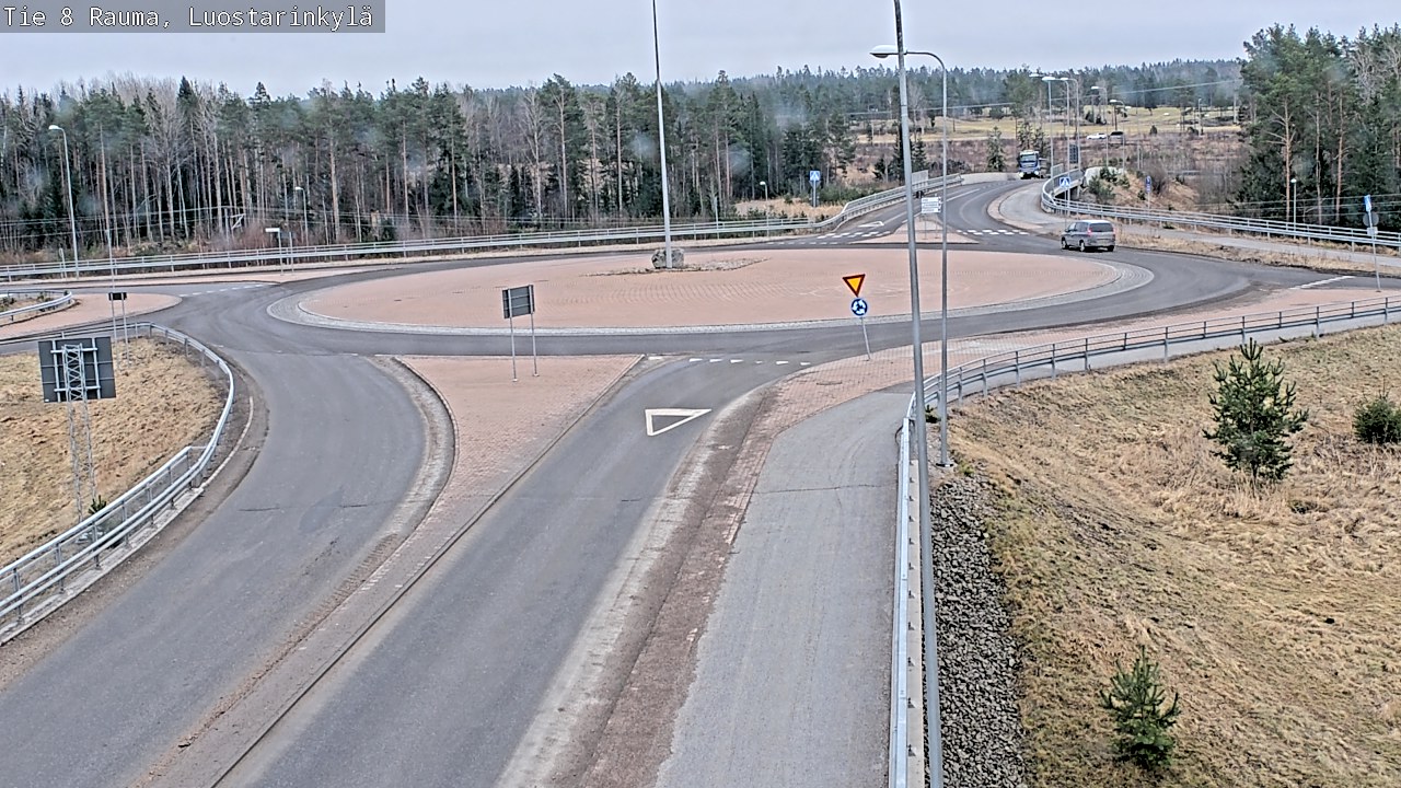 Kelikamerat Kuva Tie 8 Rauma, Luostarinkylä, Rauma, Satakunta