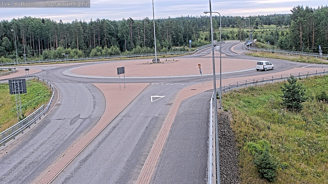 Weather Camera Image Road 8 Rauma, Luostarinkylä, Rauma, Satakunta
