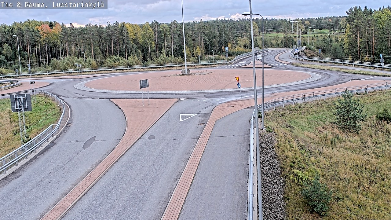 Weather Camera Image Road 8 Rauma, Luostarinkylä, Rauma, Satakunta