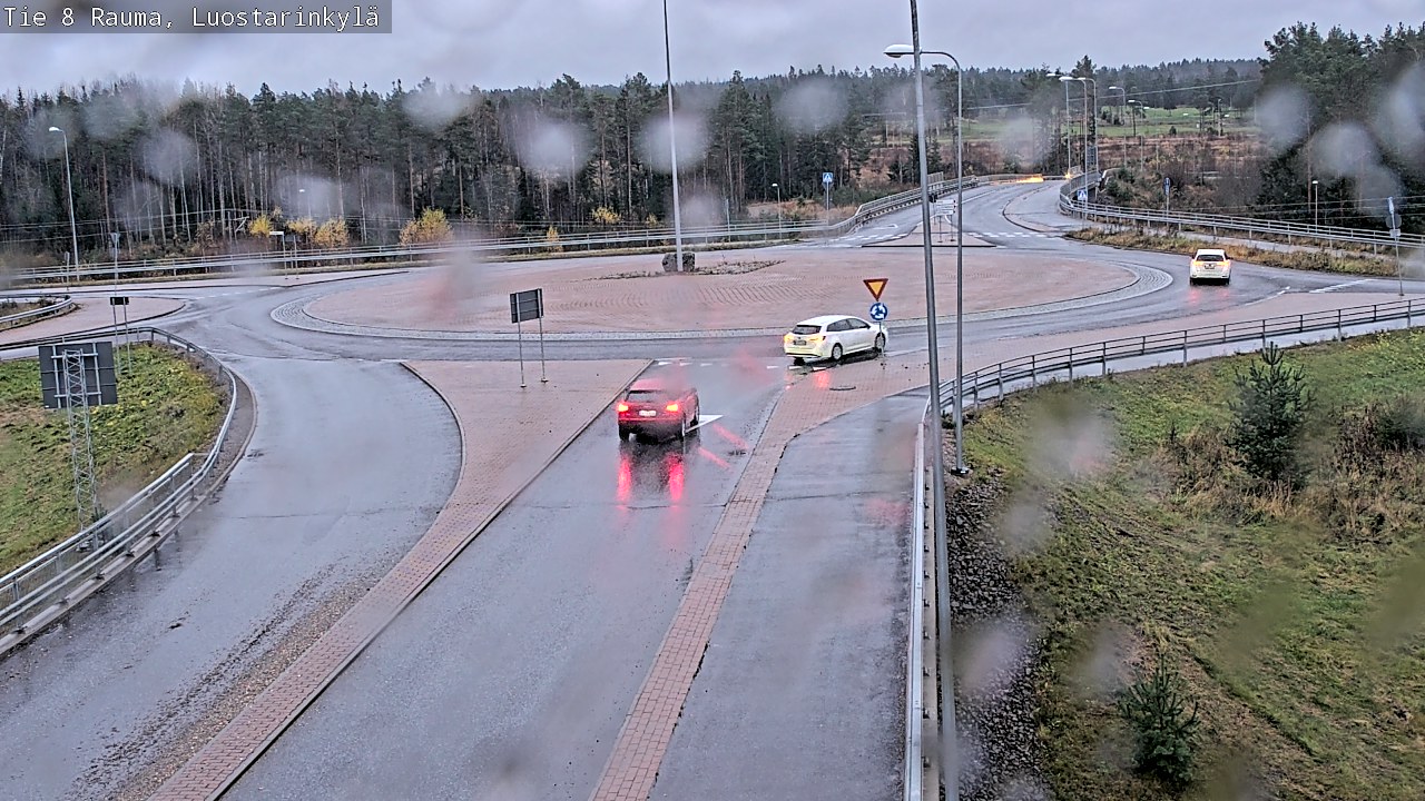 Kelikamerat Kuva Tie 8 Rauma, Luostarinkylä, Rauma, Satakunta