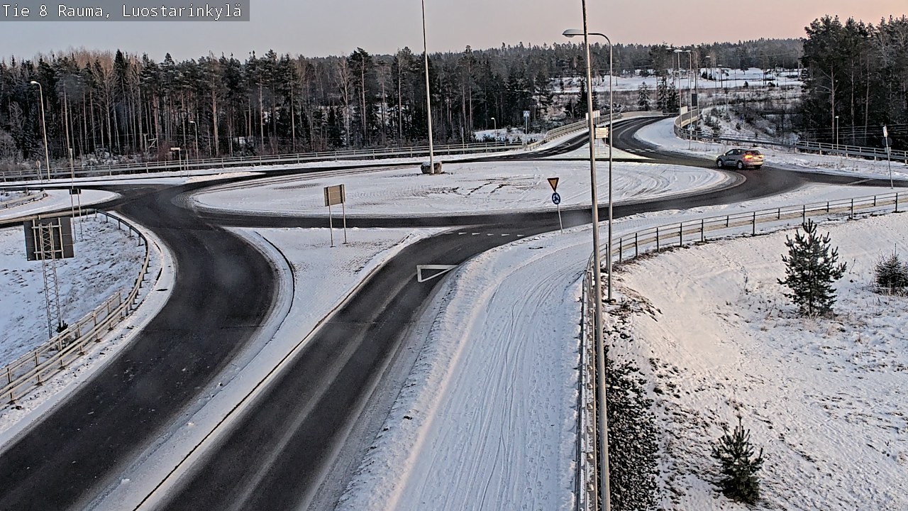 Weather Camera Image Road 8 Rauma, Luostarinkylä, Rauma, Satakunta