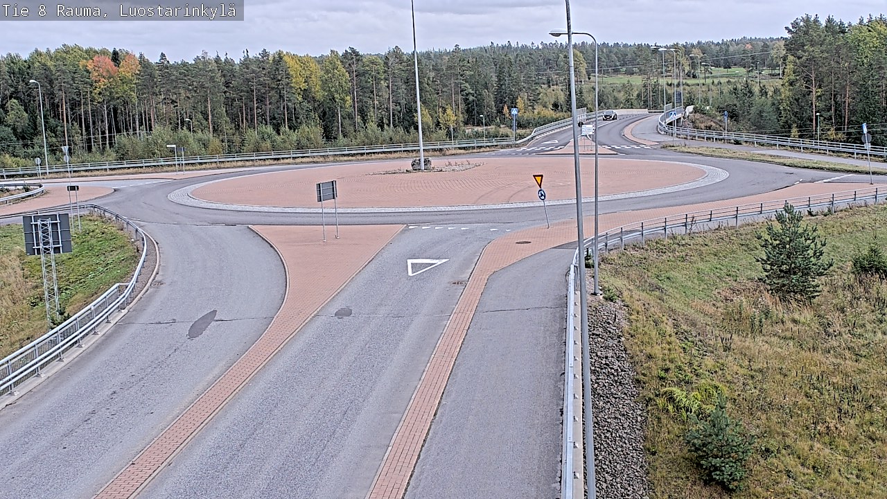 Kelikamerat Kuva Tie 8 Rauma, Luostarinkylä, Rauma, Satakunta