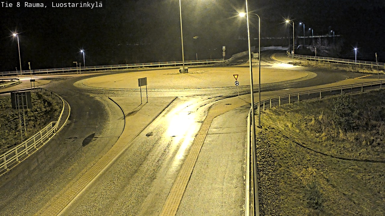 Weather Camera Image Road 8 Rauma, Luostarinkylä, Rauma, Satakunta