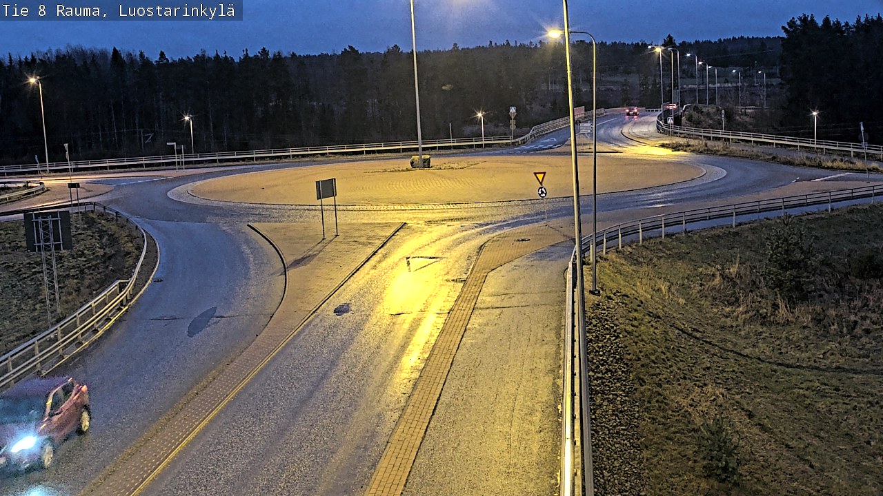 Weather Camera Image Road 8 Rauma, Luostarinkylä, Rauma, Satakunta