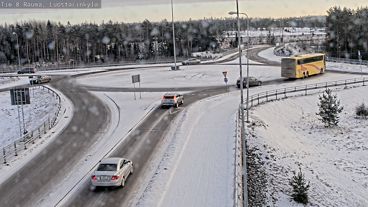 Kelikamerat Kuva Tie 8 Rauma, Luostarinkylä, Rauma, Satakunta
