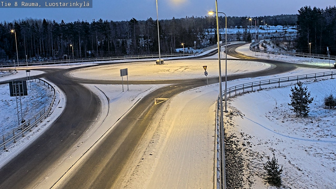 Kelikamerat Kuva Tie 8 Rauma, Luostarinkylä, Rauma, Satakunta