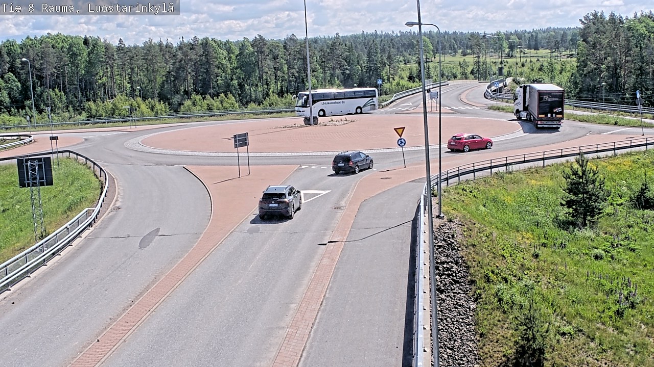 Kelikamerat Kuva Tie 8 Rauma, Luostarinkylä, Rauma, Satakunta
