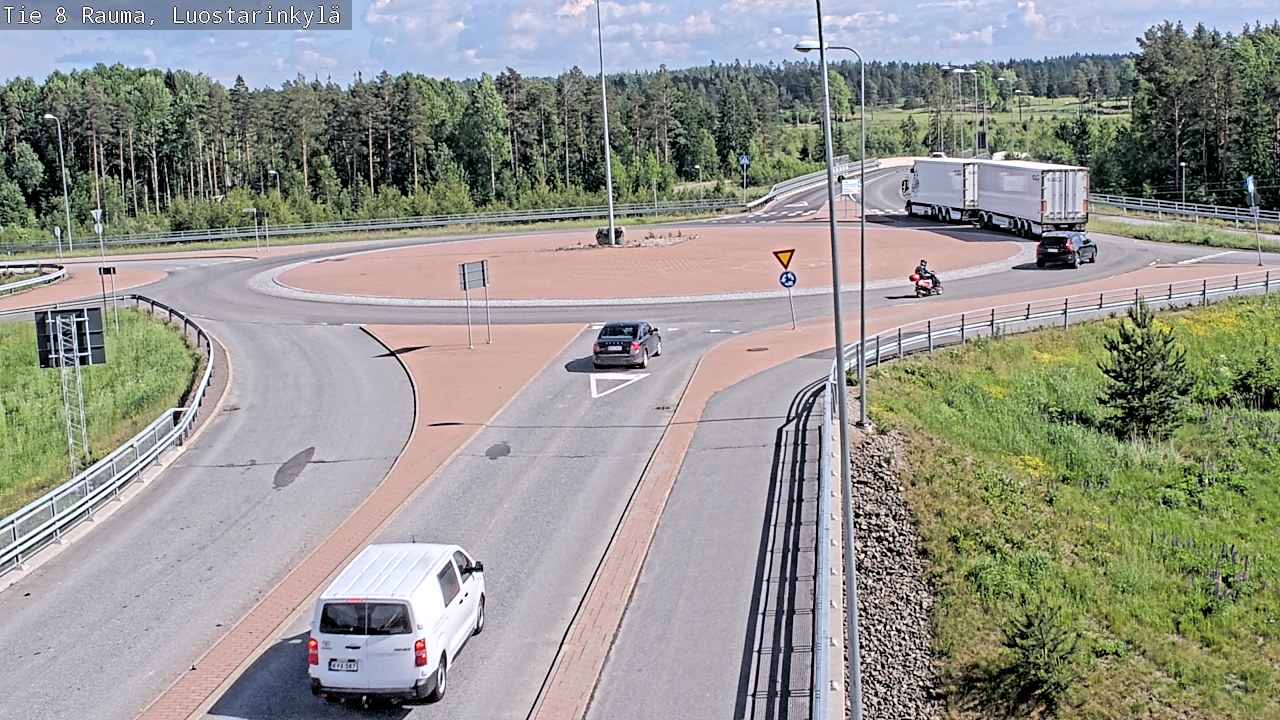 Kelikamerat Kuva Tie 8 Rauma, Luostarinkylä, Rauma, Satakunta
