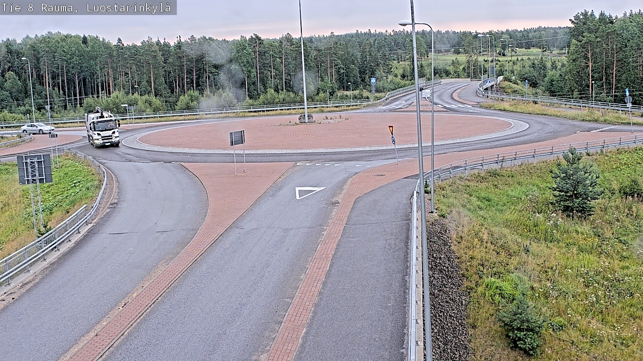 Weather Camera Image Road 8 Rauma, Luostarinkylä, Rauma, Satakunta