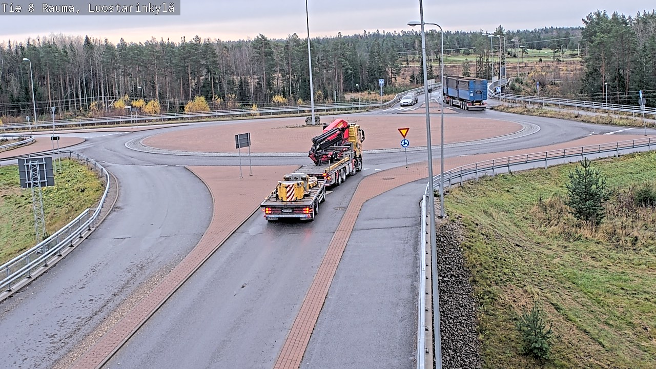 Kelikamerat Kuva Tie 8 Rauma, Luostarinkylä, Rauma, Satakunta