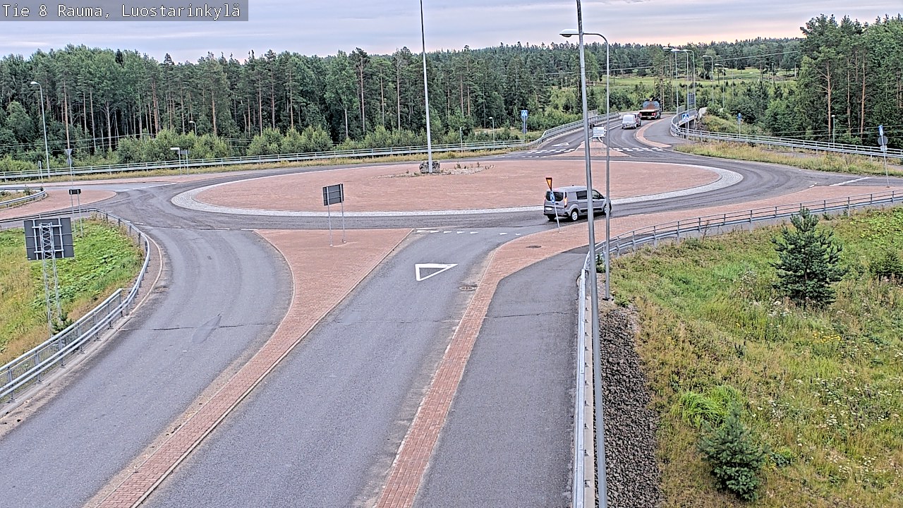 Weather Camera Image Road 8 Rauma, Luostarinkylä, Rauma, Satakunta