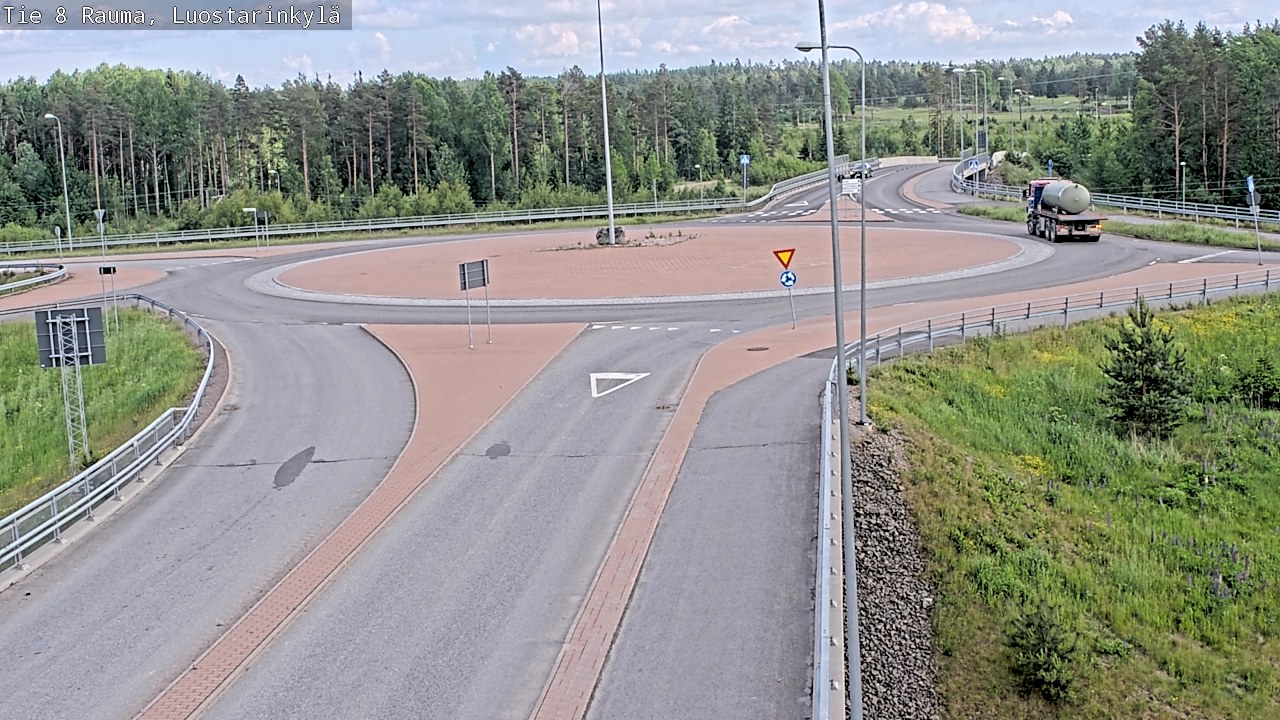Kelikamerat Kuva Tie 8 Rauma, Luostarinkylä, Rauma, Satakunta