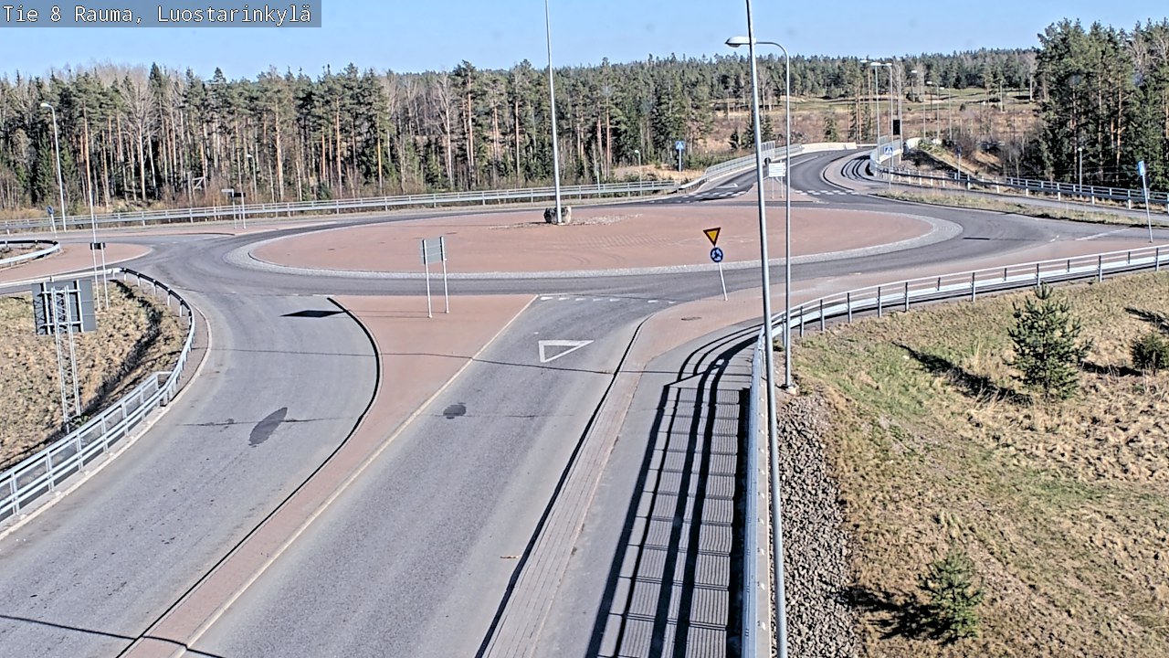 Kelikamerat Kuva Tie 8 Rauma, Luostarinkylä, Rauma, Satakunta
