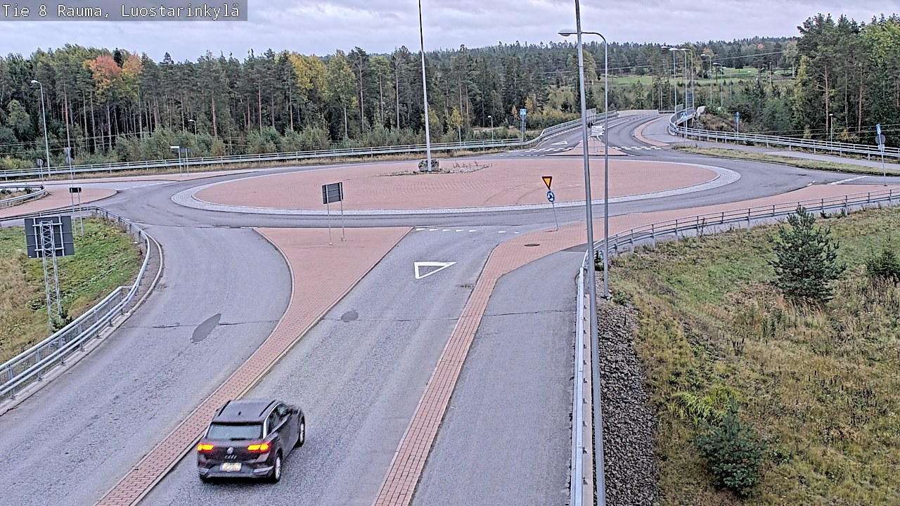 Kelikamerat Kuva Tie 8 Rauma, Luostarinkylä, Rauma, Satakunta