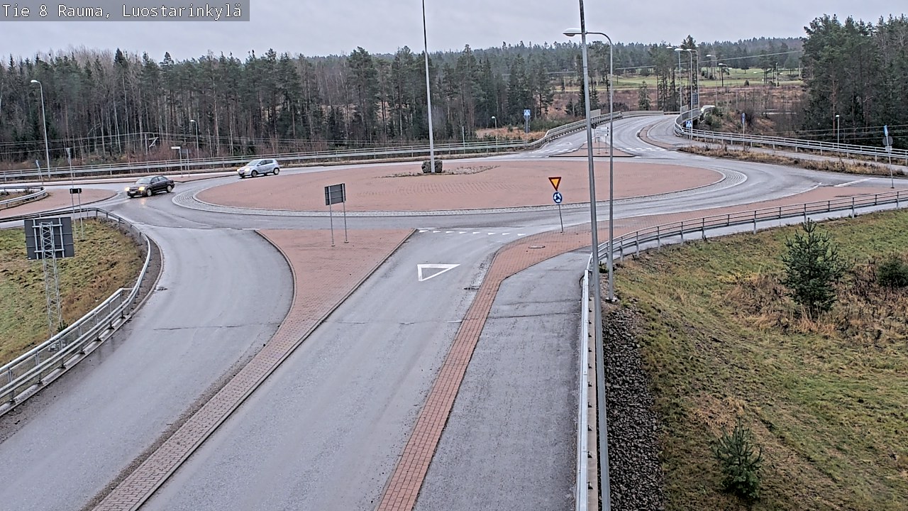 Weather Camera Image Road 8 Rauma, Luostarinkylä, Rauma, Satakunta